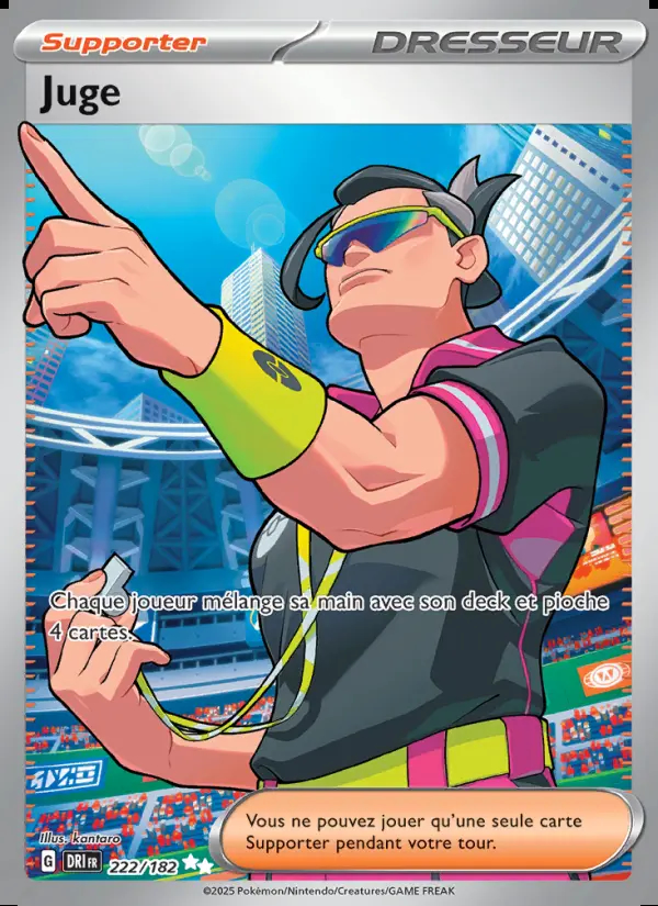 Image of the card Juge