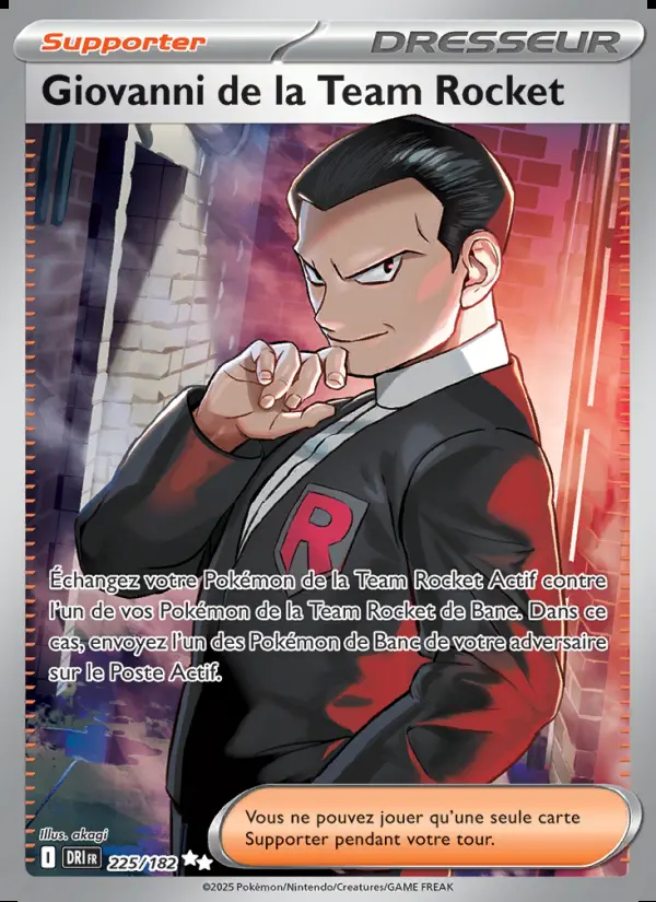 Image of the card Giovanni de la Team Rocket
