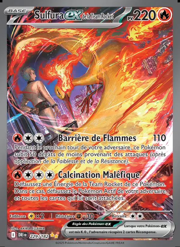 Image of the card Sulfura-ex de la Team Rocket