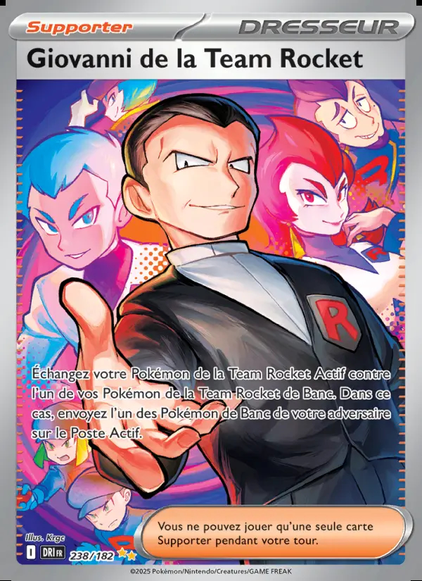 Image of the card Giovanni de la Team Rocket