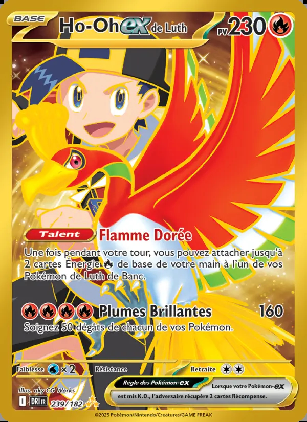 Image of the card Ho-Oh-ex de Luth