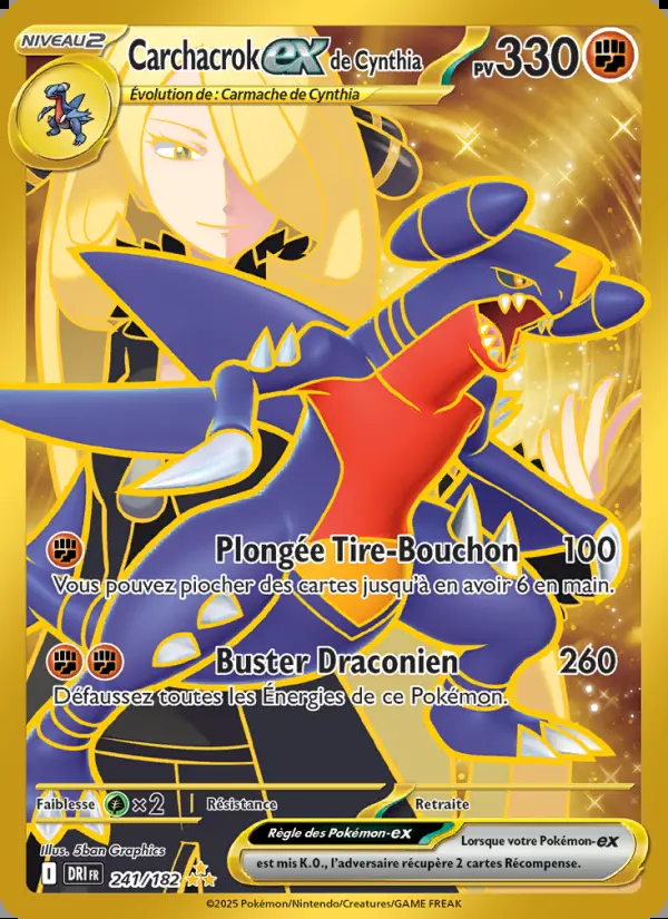 Image of the card Carchacrok-ex de Cynthia