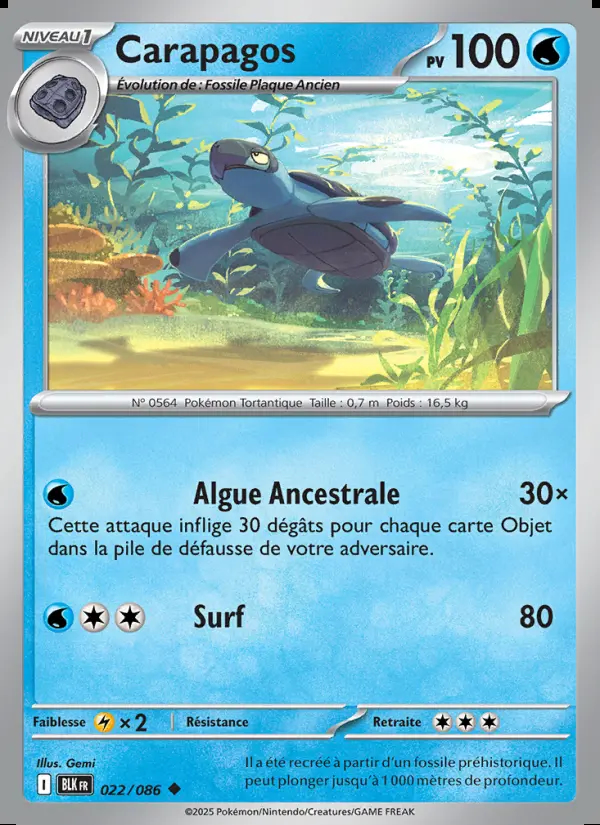 Image of the card Carapagos