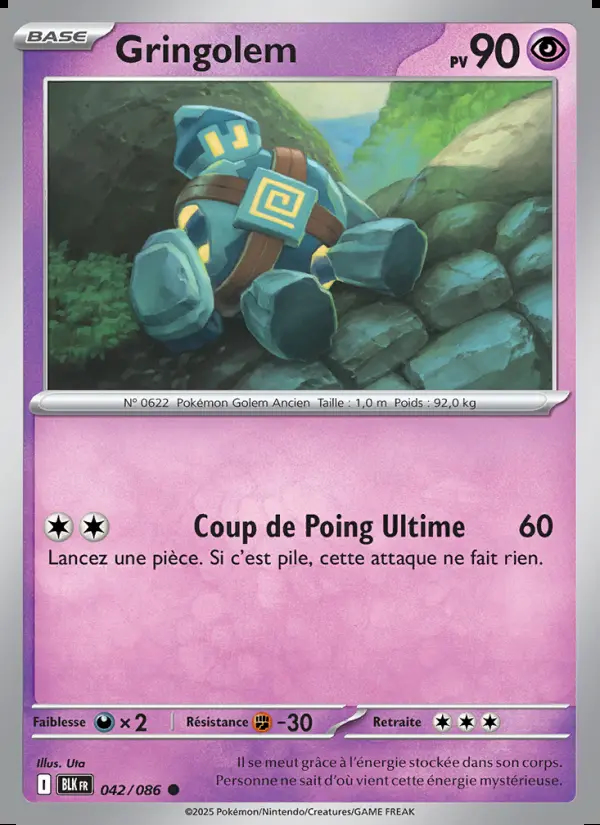 Image of the card Gringolem