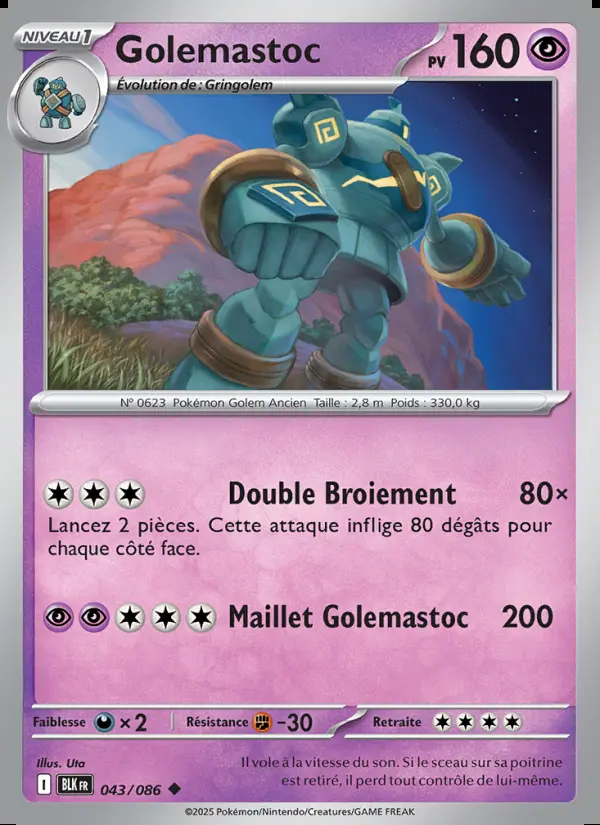 Image of the card Golemastoc