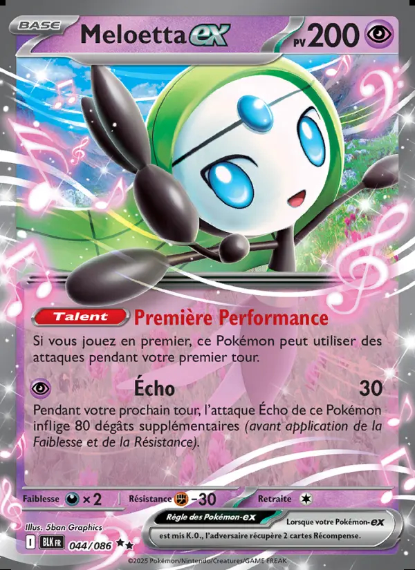 Image of the card Meloetta-ex
