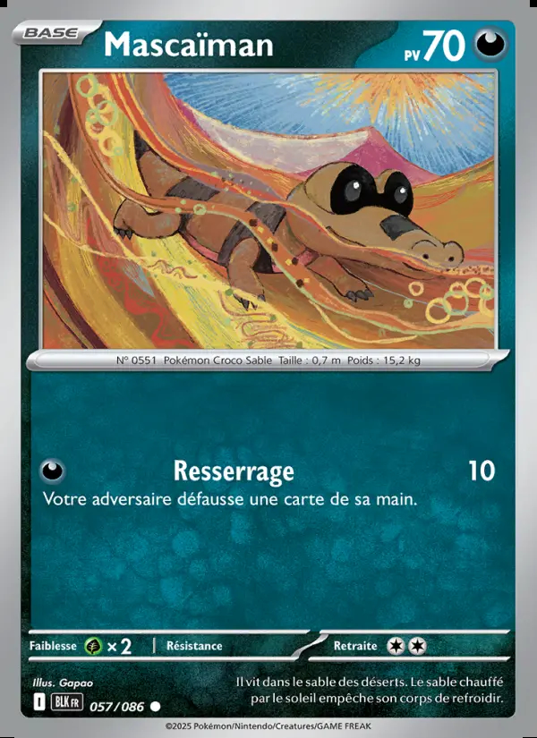 Image of the card Mascaïman