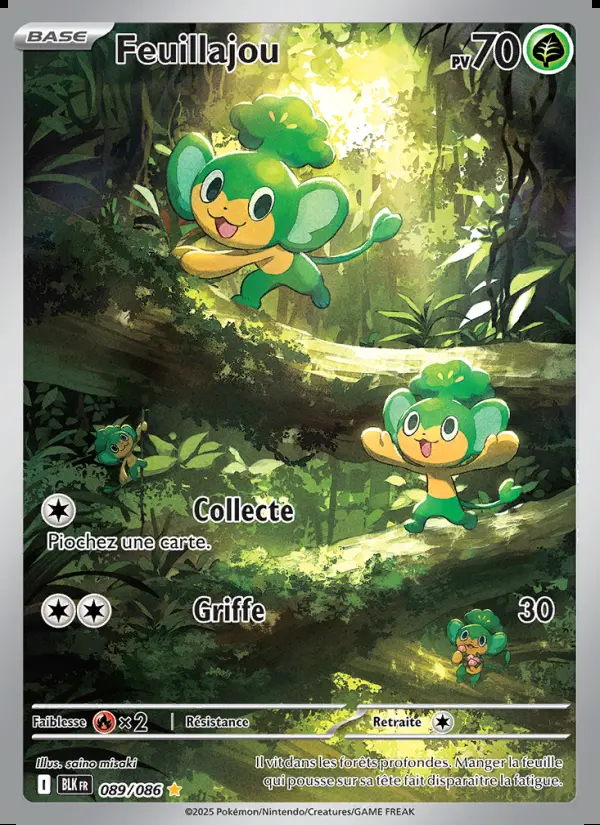 Image of the card Feuillajou