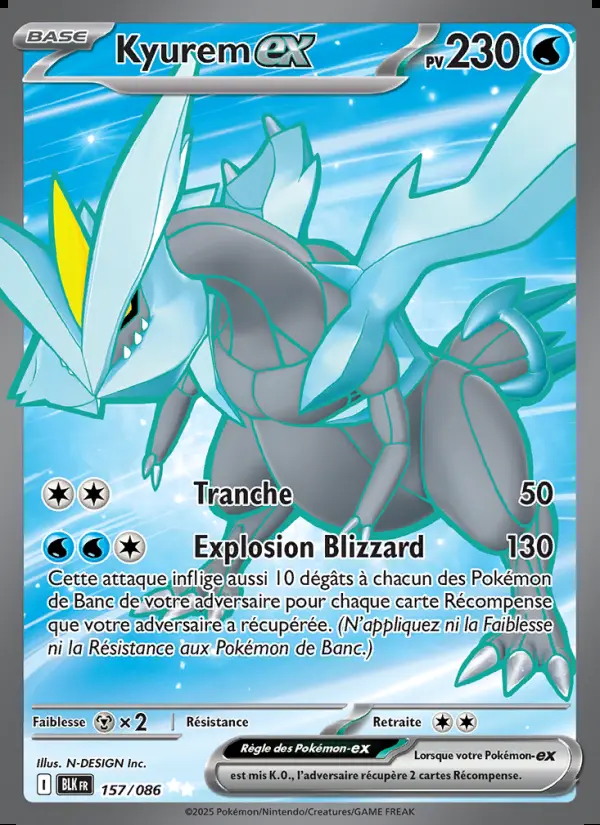 Image of the card Kyurem-ex