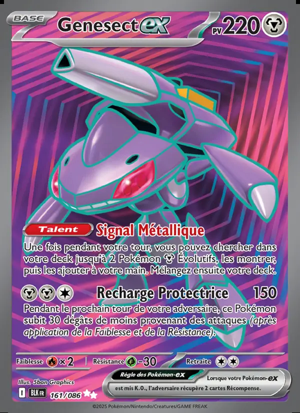 Image of the card Genesect-ex