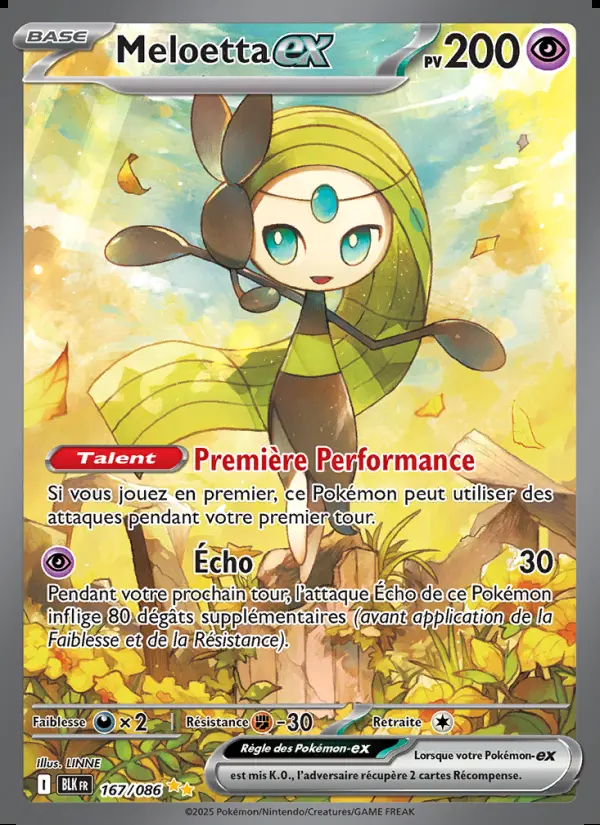 Image of the card Meloetta-ex