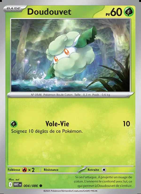 Image of the card Doudouvet