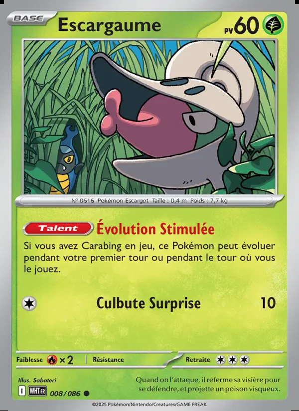 Image of the card Escargaume