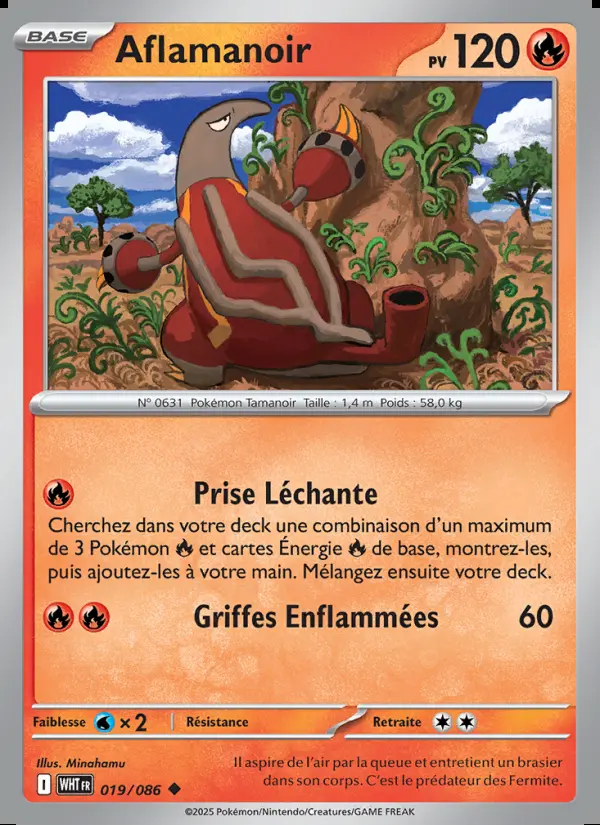 Image of the card Aflamanoir