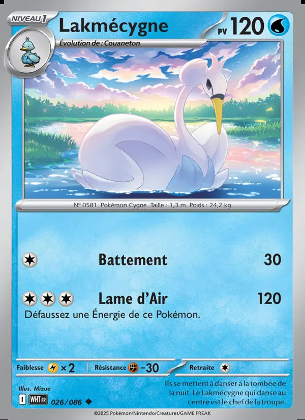 Image of the card Lakmécygne
