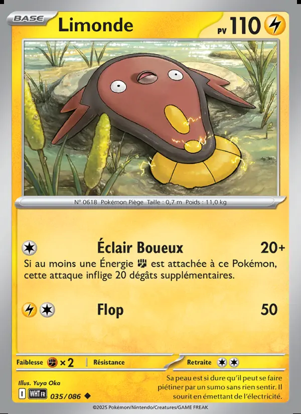 Image of the card Limonde