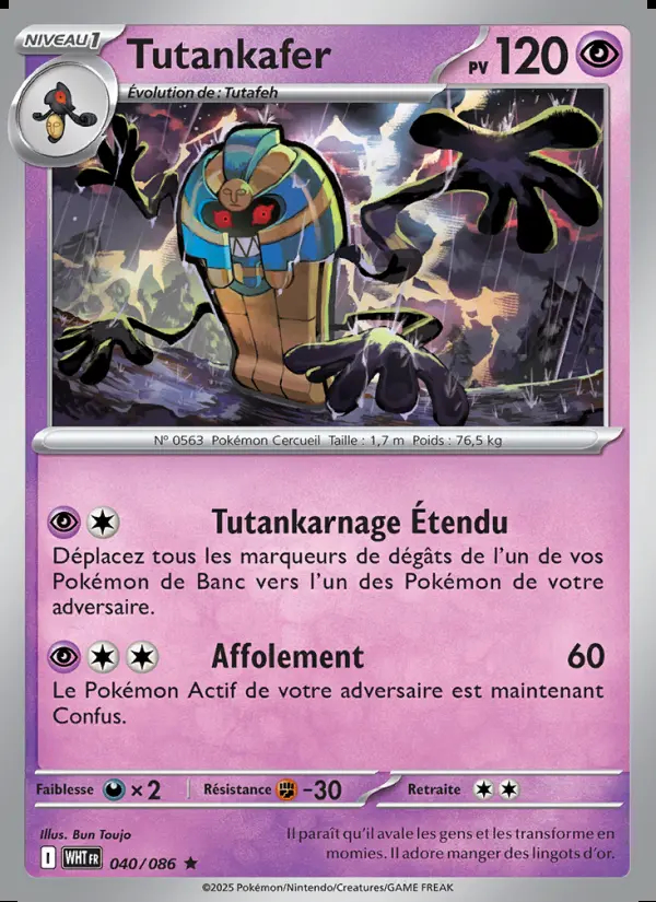 Image of the card Tutankafer
