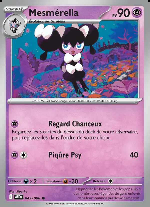 Image of the card Mesmérella
