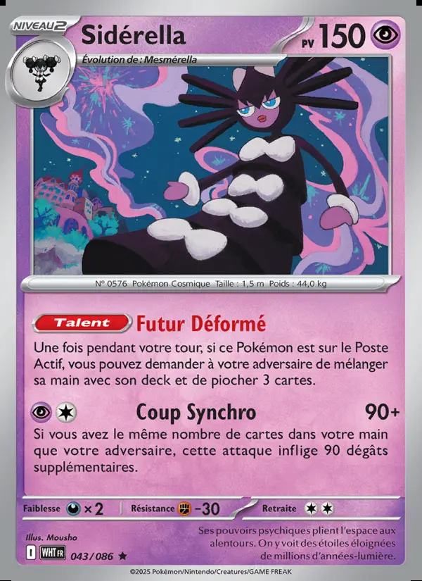 Image of the card Sidérella
