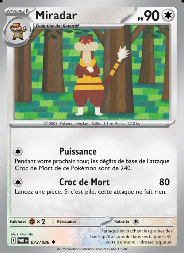 Image of the card Miradar