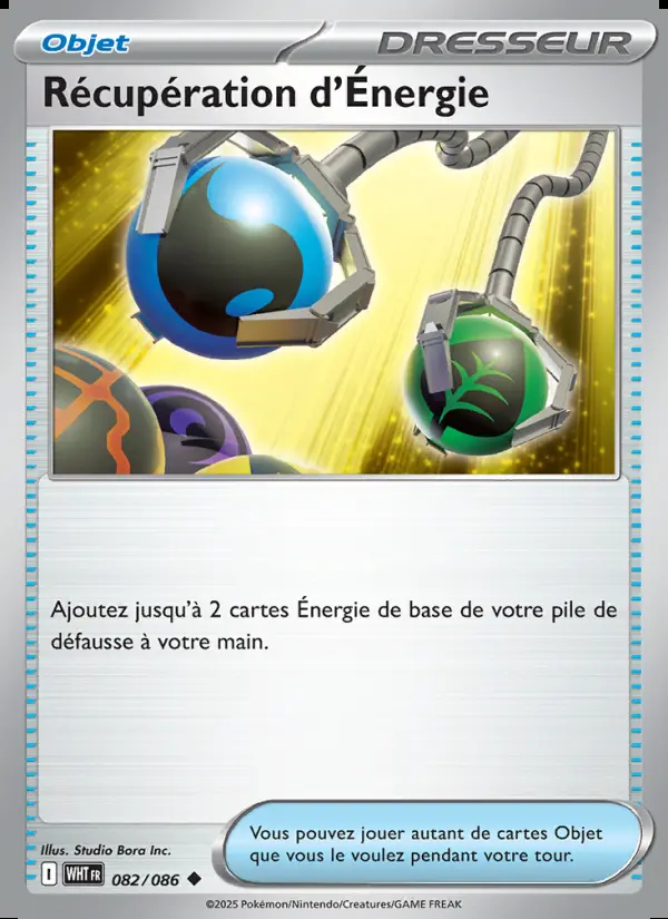 Image of the card Récupération d'Énergie