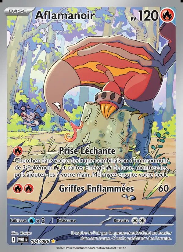 Image of the card Aflamanoir