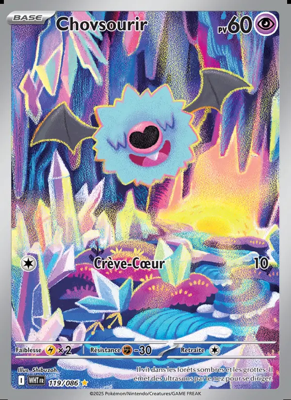 Image of the card Chovsourir
