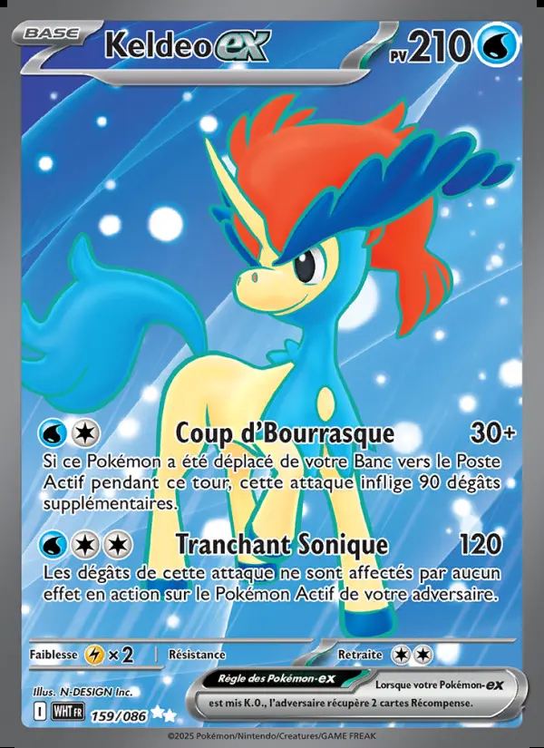 Image of the card Keldeo-ex