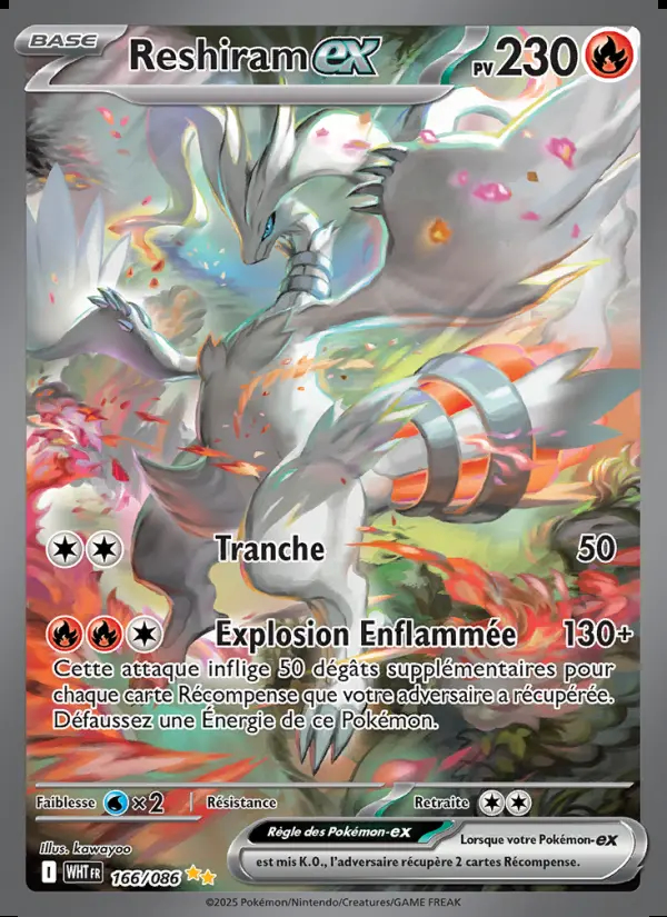 Image of the card Reshiram-ex