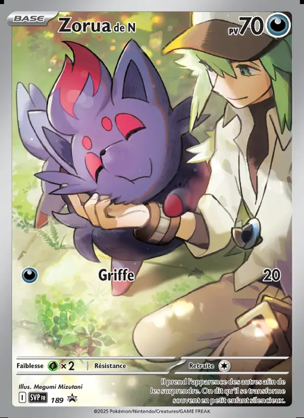 Image of the card Zorua de N