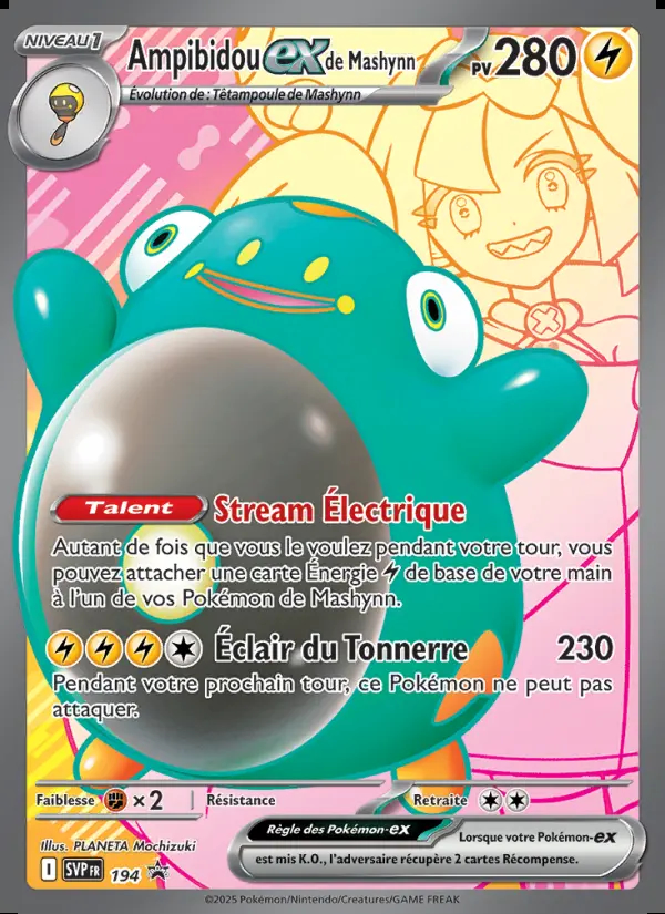 Image of the card Ampibidou-ex de Mashynn