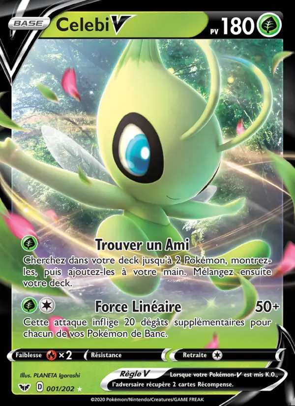 Image of the card Celebi V