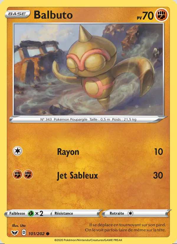 Image of the card Balbuto
