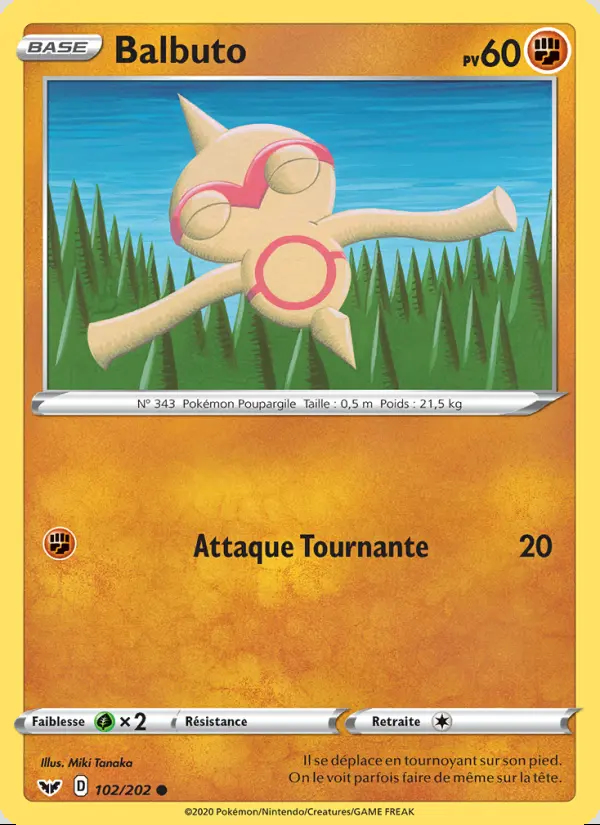 Image of the card Balbuto