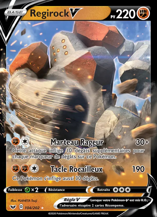 Image of the card Regirock V