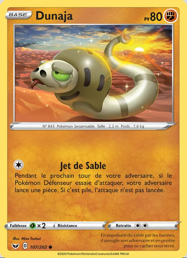 Image of the card Dunaja