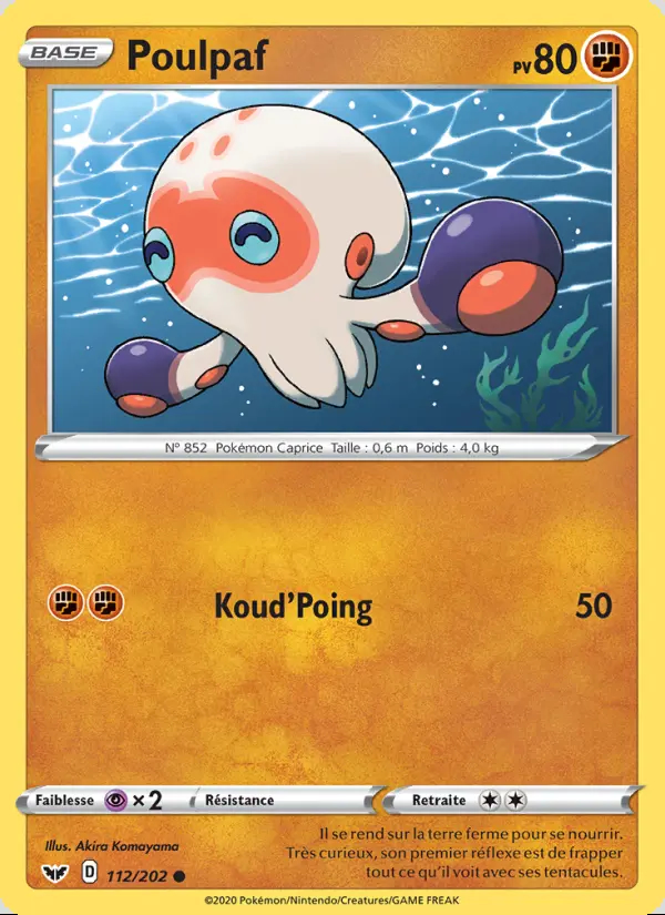 Image of the card Poulpaf