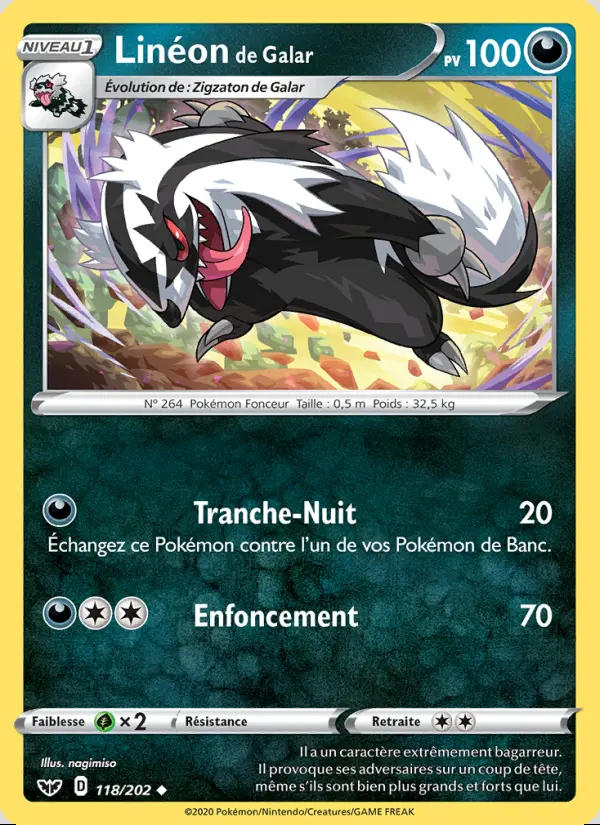 Image of the card Linéon de Galar