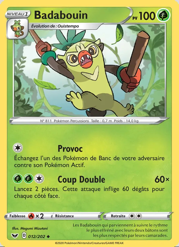 Image of the card Badabouin