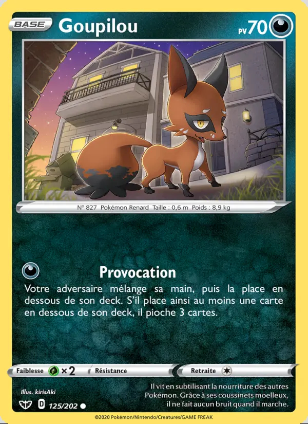 Image of the card Goupilou