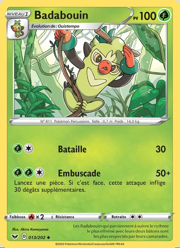 Image of the card Badabouin