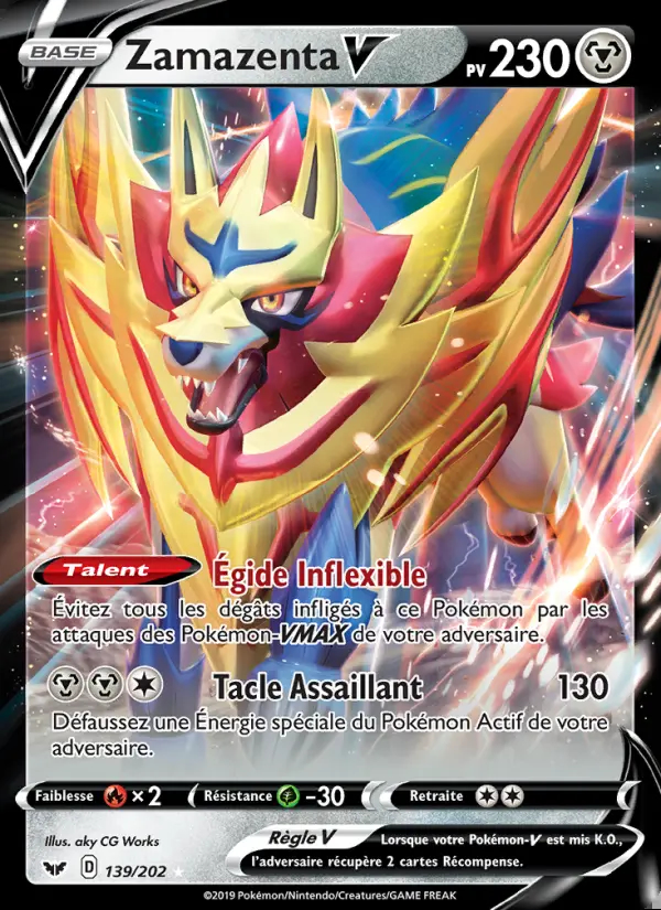 Image of the card Zamazenta V