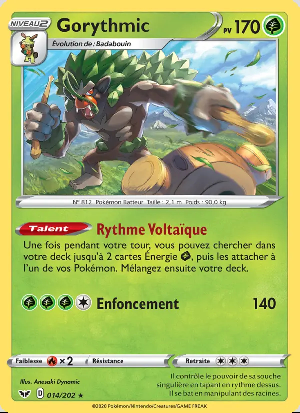 Image of the card Gorythmic