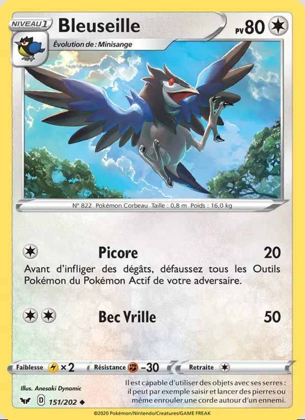Image of the card Bleuseille