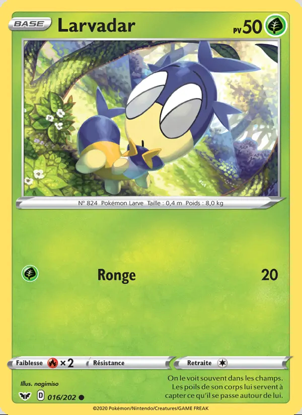 Image of the card Larvadar