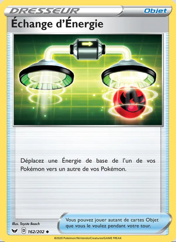 Image of the card Échange d'Énergie