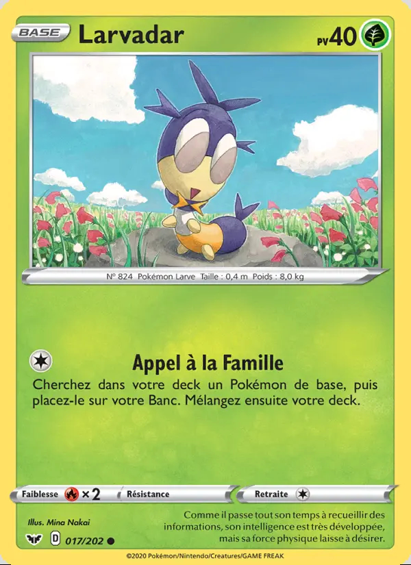 Image of the card Larvadar