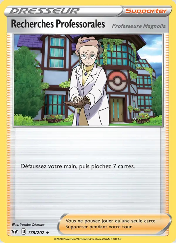 Image of the card Recherches Professorales (Professeure Magnolia)