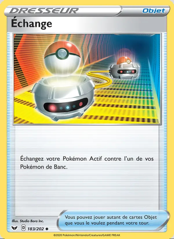 Image of the card Échange