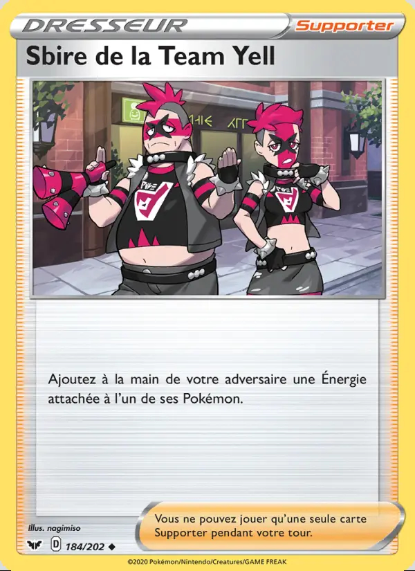 Image of the card Sbire de la Team Yell